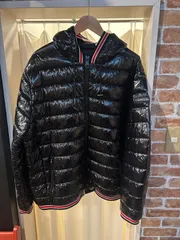 【美品】 Calvin Klein カルバンクライン ナイロンジャケット ジャケット 中綿ジャケット ポリエステル等 ブラック サイズXL A-1621