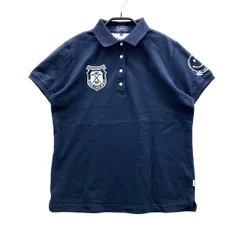 サイズ：2 PEARLY GATES パーリーゲイツ  半袖ポロシャツ  ネイビー系 [240101575464] ゴルフウェア レディース ストスト