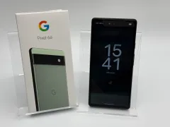 【中古B】Google Pixel 6a 128GB Sage SIMフリー 白ロム