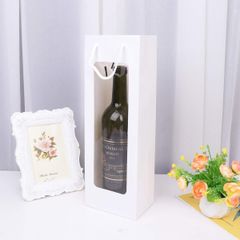 ワイン用のハンドル付きバッグ クロコダイル柄 ブラック - メルカリ
