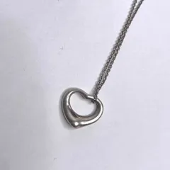 ●Tiffany& Co. sv925 オープンハート ネックレス