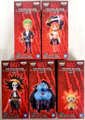 BANDAI SPIRITS ワールドコレクタブルフィギュア vol.2 ONE PIECE FILM RED【全5種セット Complete 5set】