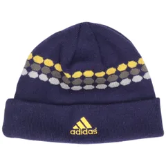古着 アディダス adidas ドット柄 ニット帽 ビーニー フリーサイズ相当/gaa006392