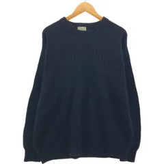 古着 90~00年代 エルエルビーン L.L.Bean リブ編み コットンニットセーター メンズL相当 ヴィンテージ/eaa546791