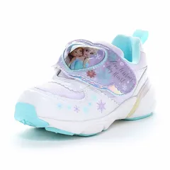 ★Disney(ディズニー)光る靴 マジック ★アナと雪の女王DN C1366LEパープル18.0センチ