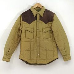 三重店】SUGAR CANE レザーヨークダウンジャケット SC10546 サイズ:M