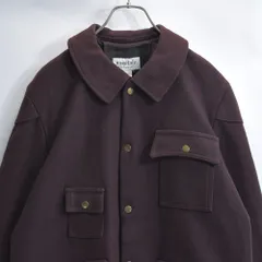 90s USA製 monitaly モニタリー ウールメルトン ハンティングデザイン フィールドジャケット ブラスジップ ダークブラウン ヴィンテージ ビンテージ USA アメリカ古着 メンズMサイズのサムネイル