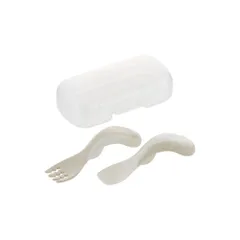 トライ つまみ持ちスプーン・フォーク(ケース付)