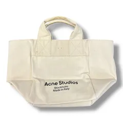 Acne Studios Canvas tote bag キャンバストートバッグ ハンドバッグ 鞄 アクネストゥディオス ナチュラル 984A1のサムネイル