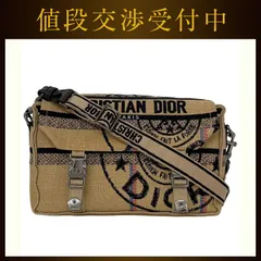 クリスチャン ディオール ショルダーバッグ ベージュ ディオールキャンプ 美品