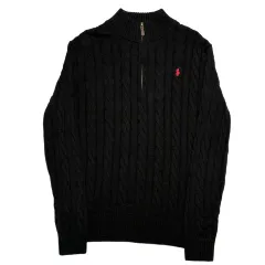 2025年最新】ラルフローレン ケーブルニット ハーフジップの人気