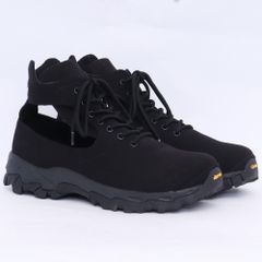 美品☆ユケテンYUKETEN ハラコ 革 ダブルリング モカシン ブーツ