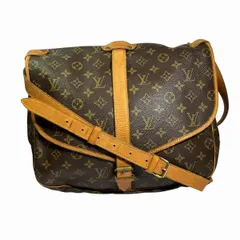 ルイヴィトン　Louis Vuitton　モノグラム　ソミュール35　M42254　バッグ　ショルダーバッグ　ユニセックス