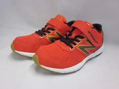 キッズスニーカー　ニューバランス Newbalance 　PXHANVF1　Hanzo　ハンゾー マジックテープ  ゴム紐　カジュアル 運動靴　通学　普段履き　レッド　18.0㎝