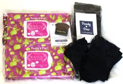 【パーリーデュー　オールインワンシートマスク内容量330ml（30枚入り）中約8割程残っています×2袋　スアームカバーUV ＜未使用＞×3組　5個セット】