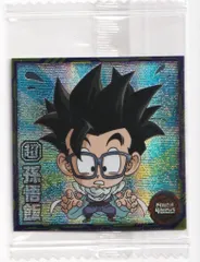 バンダイ 超戦士シールウエハース超/最強のHERO 超4弾/2604267 孫悟飯【GR】 1