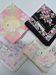 【新品】PIERRE BALMAIN レディースハンカチ 4枚セット お買い得品