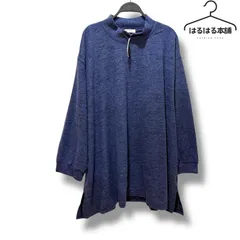 未使用／タグ付き品／大きいサイズ／紫／パープル系／長袖／チュニック／ワンピース／無地／大きいサイズ／8-10L