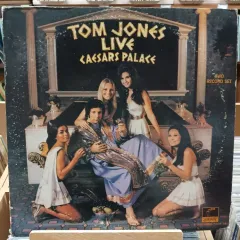 トム ジョーンズ ライブ LIVE Caesars Palace ダブル LP