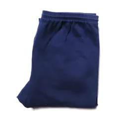 80's 90's USA製 ヘインズ Hanes 股ガゼット スウェット パンツ 紺 (L) ネイビー 90年代 旧タグ アメリカ製 オールド 無地 スエットパンツ アメリカ古着 USED ビンテージ ヴィンテージ