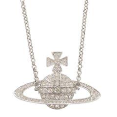 廃盤✨ Vivienne Westwood パヴェ オーブ ネックレス ラージ 新品未使用】メイフェア 3D ラージオーブネックレス シルバー - メルカリ