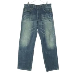 Levi's リーバイス ストレートデニムパンツ w34 ブルー 工場番号J38 メンズ 古着