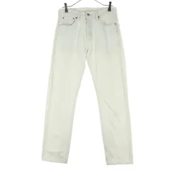 Levi's リーバイス 501 ボタンフライ カラー スリムデニムパンツ w29 ホワイト 工場番号4450 メンズ 古着