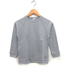 ドレステリア DRESSTERIOR ラグランスリーブ カットソー Tシャツ コットン 綿 リブ クルーネック 長袖 1 グレー /NT20