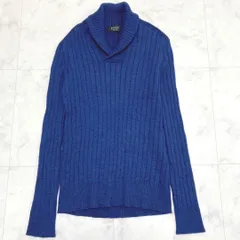 EPOCA UOMO ニット リブ 46 ブルー エポカウォモのサムネイル