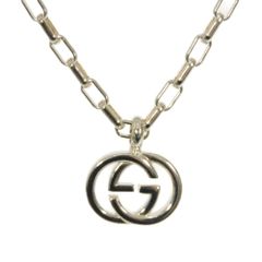 GUCCI グッチ インターロッキングG GG ペンダントトップ チェーン