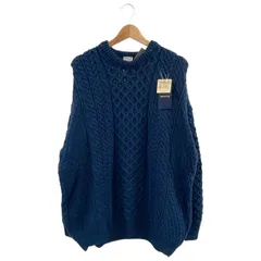 INVERALLAN ×EDIFICE　アランニット メンズ ネイビー FREE