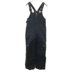 Columbia コロンビア スノーボード アドベンチャーライド ビブ パンツ M ブラック アウトドア キッズ 古着