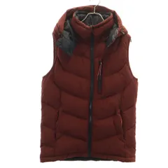 SCOTCH&SODA スコッチアンドソーダ 中綿ベスト S ボルドー系 メンズ 古着