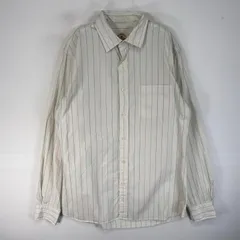 古着 ブルックスブラザーズ Brooks Brothers 長袖シャツ ストライプ 胸ポケ RED FLEECE S  ホワイト系 マルチカラー メンズ