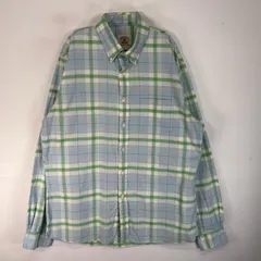 古着 ブルックスブラザーズ Brooks Brothers 長袖シャツ チェック RED FLEECE オックスフォード L  ブルー系 マルチカラー メンズ