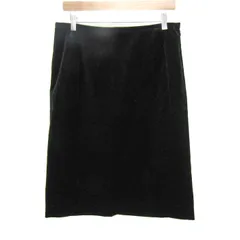 ニジュウサンク スカート ボトムス ストレッチ 大きいサイズ レディース 46サイズ ブラック 23区 【中古】