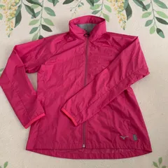 Mizuno FREEWALK ピンク レディースウィンドブレーカーSサイズ