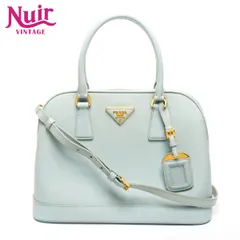 PRADA プラダ ハンドバッグ サフィアーノ レザー 2way【中古】