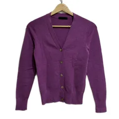 DEUXIEME CLASSE(ドゥーズィエム) カーディガン レディース美品  - パープル 長袖