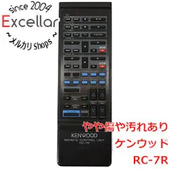 [bn:9] KENWOOD　オーディオ用リモコン　RC-7R　本体いたみのサムネイル