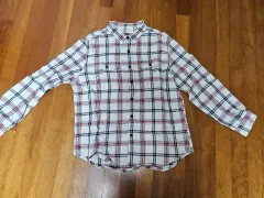 アメリカンイーグル XL チェック フランネル シャツ