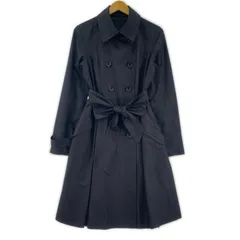 UNTITLED アンタイトル ベルト付き ダブルボタンコート size2/ブラック