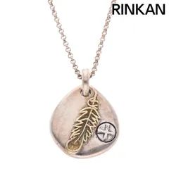 コンアフェット サイズ:50cm フェザープレートネックレス 中古 BS99 コンアフェット フェザープレートネックレス メンズ 50cm ※12/28～1/6