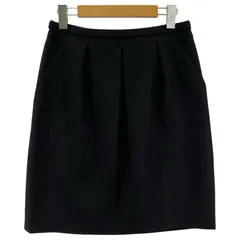 UNTITLED アンタイトル ウールスカート size2/ブラック