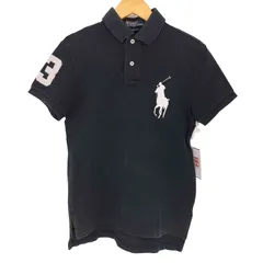 ポロバイラルフローレン Polo by RALPH LAUREN CUSTOM FIT ビックポニー刺繍 ナンバリング 半袖 ポロシャツ メンズ JPN：S 