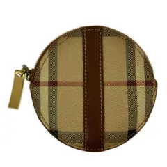 BURBERRY バーバリー ノバチェックコインケース/ライトベージュ