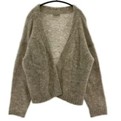 SM2 サマンサモスモス アルパカ混カーディガン sizeF/グレー系