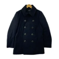 nano universe ナノユニバースピーコート sizeS/ブラック