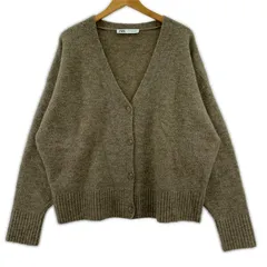 ZARA ザラ ニットカーディガン sizeEUR S/グレージュ