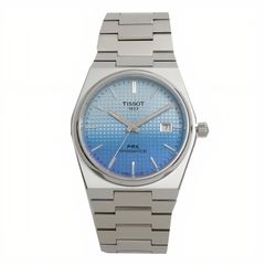TISSOT PRX 35mm アイスブルー 付属品完備＋おまけ - メルカリ